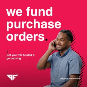 Purchase order funding
